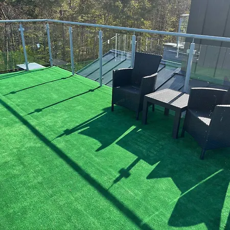 Blue B Debina - Prywatny Taras Na Dachu , 400 M Od Morza, Appartement