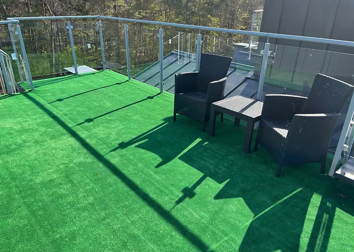 Blue B Debina - Prywatny Taras Na Dachu , 400 M Od Morza, 公寓